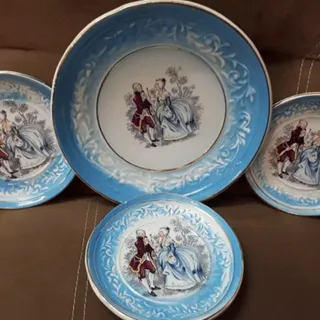 بشقاب بزرگ و کوچک خارجی