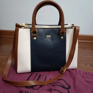 کیف چرم بوفالو سفید