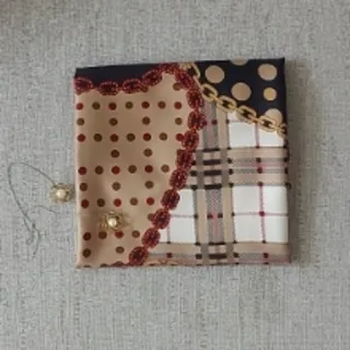 روسری مجلسی طلاکوب
