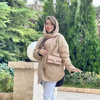 کاپشن شیری مزون دوز