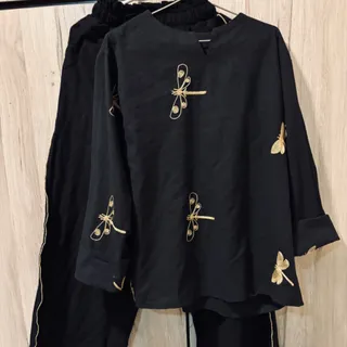 ست لینن گلدوزی شده