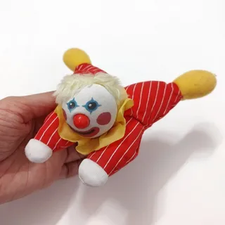عروسک دلقک پارچه ای