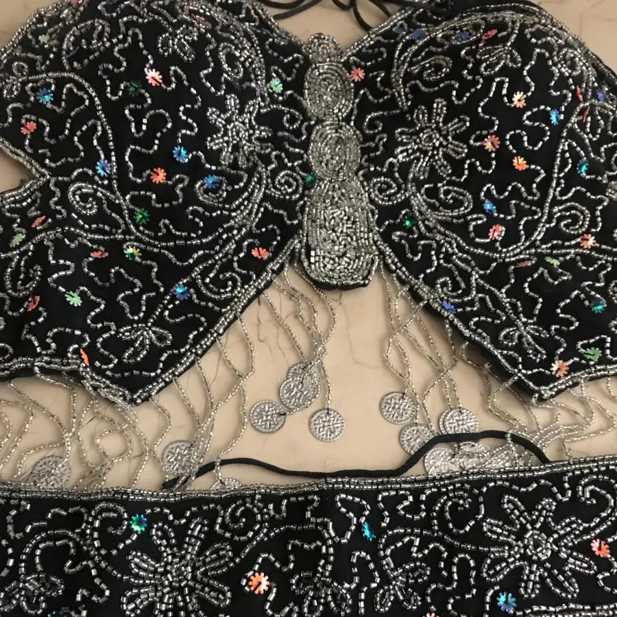 لباس دو تکه رقص سکه ای