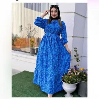 پیراهن ساحلی بلند