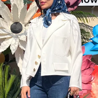 کت کرپ دوخت دار