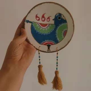 دیوارکوب سفالی طرح دلخواه