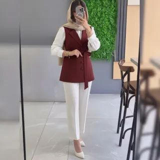 سه تیکه وست شلوار