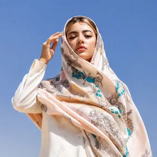 روسری کجراه بهاره