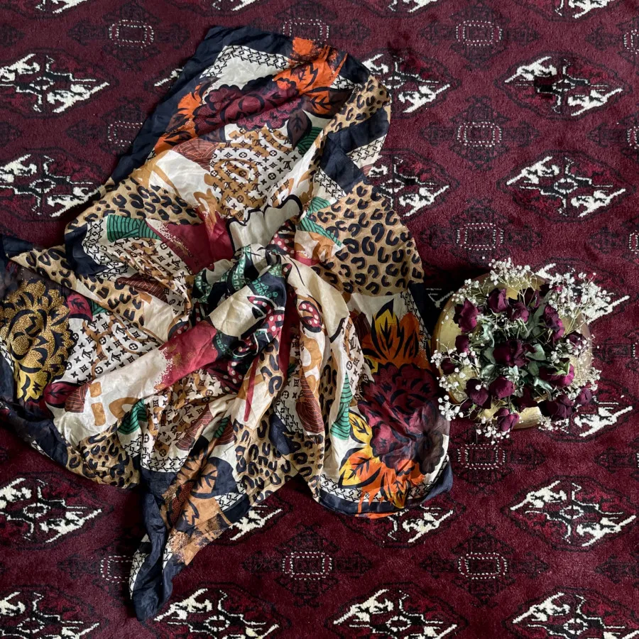 روسری سیلک ابریشم