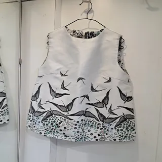 وست جلو بسته ژاکارت مزونی