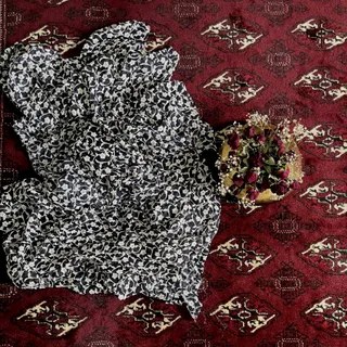 پارچه حریر گلدار
