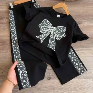 تیشرت شلوار گلدوزی محرمی