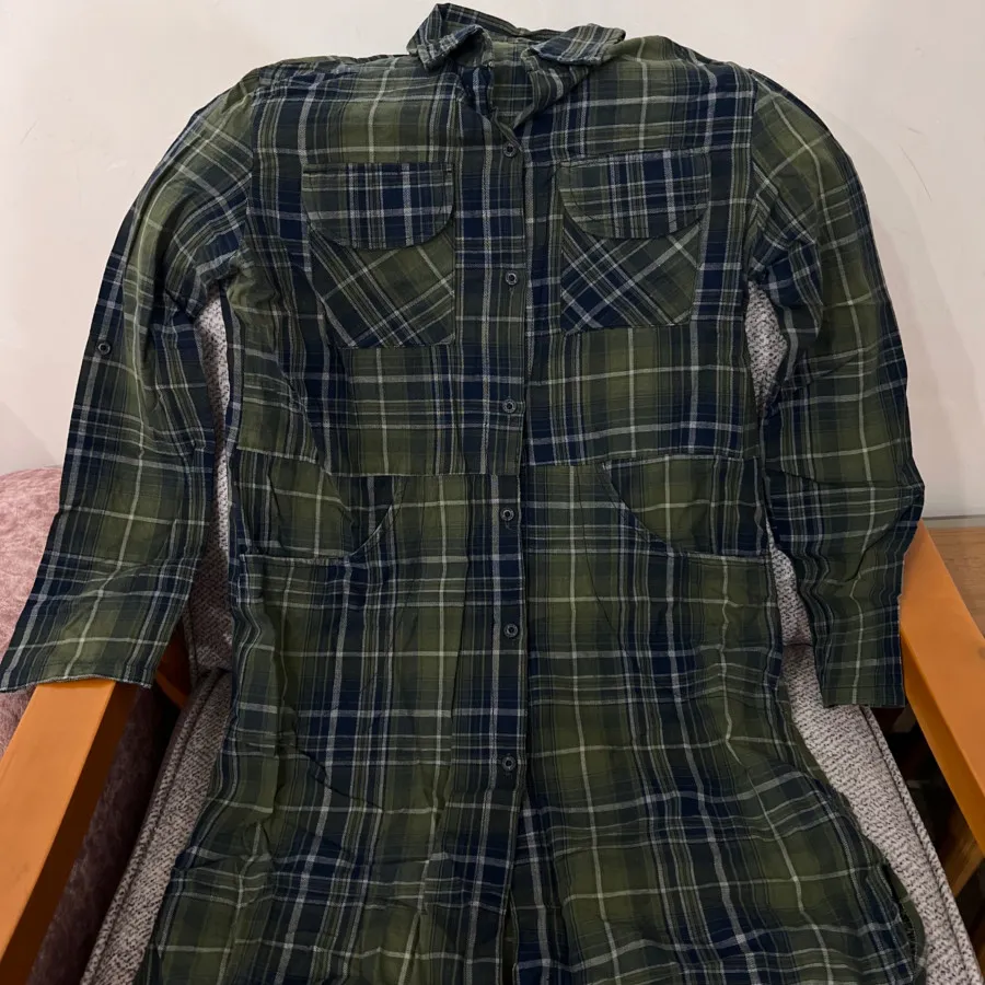 مانتو چهارخونه تابستونه
