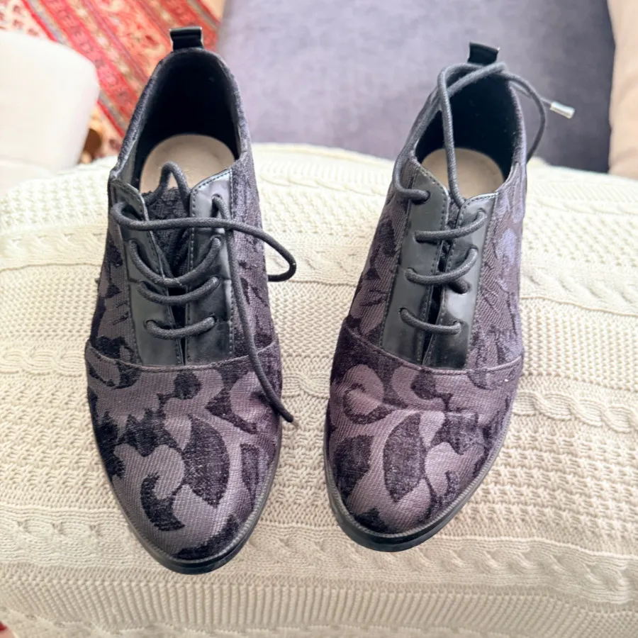 کفش چرم و مخمل nine west