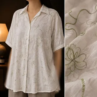بلوز طرح چروک سایز بزرگ