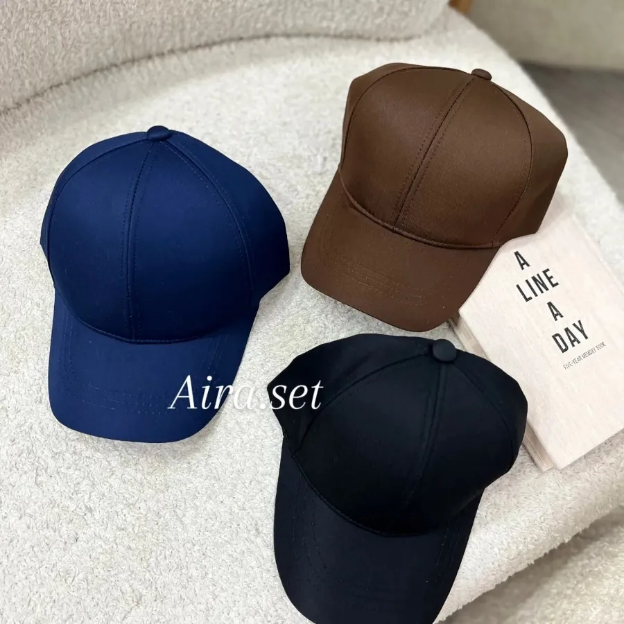 کلاه کپ کتان ساده