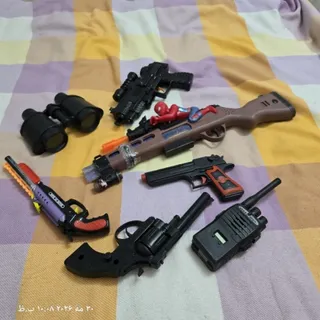 پک تفنگ و دوربین و بی سیم