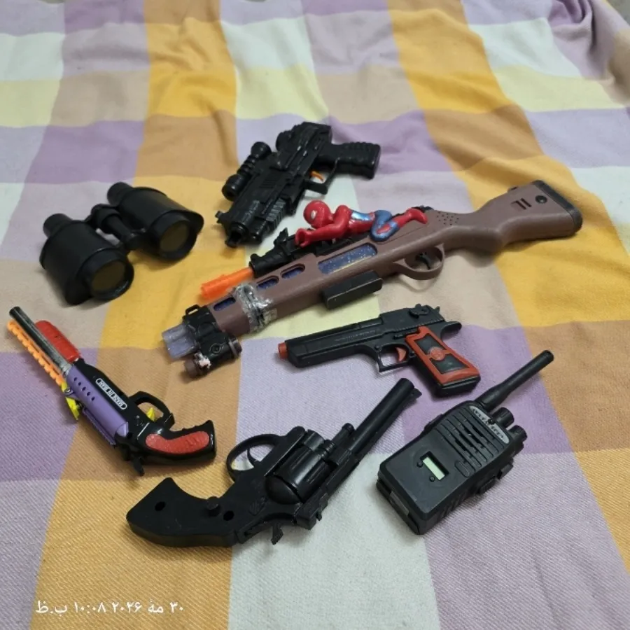 پک تفنگ و دوربین و بی سیم