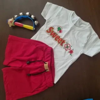 تیشرت شلوارک نوزادی