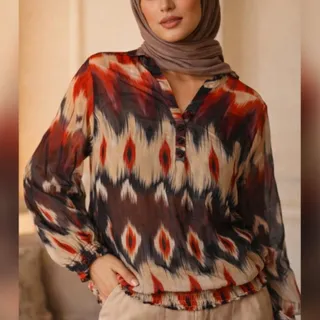 شومیز جلو بسته
