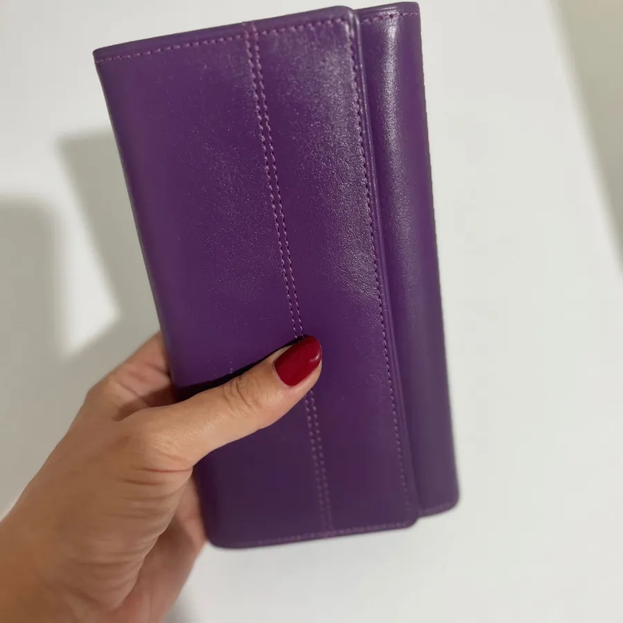 کیف پول زنانه بنفش