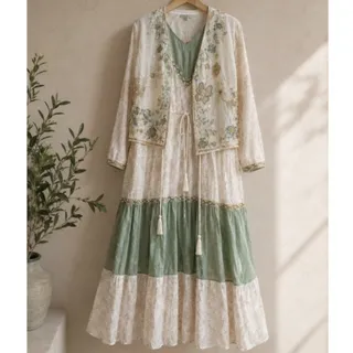 ساحلی هندی وارداتی 2 تیکه