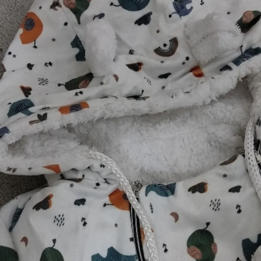 کاپشن سرهمی مخمل بچگانه