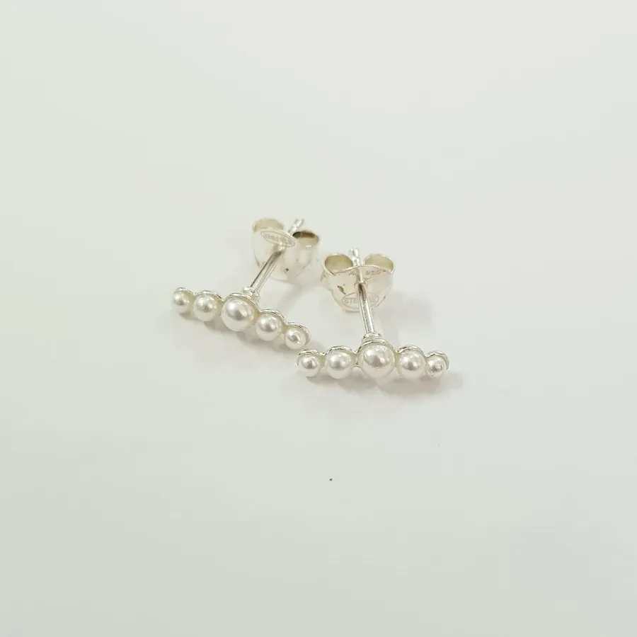 گوشواره مرواریدی نقره 925