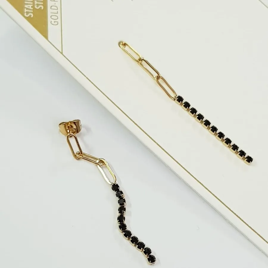 گوشواره استیل روکش طلا