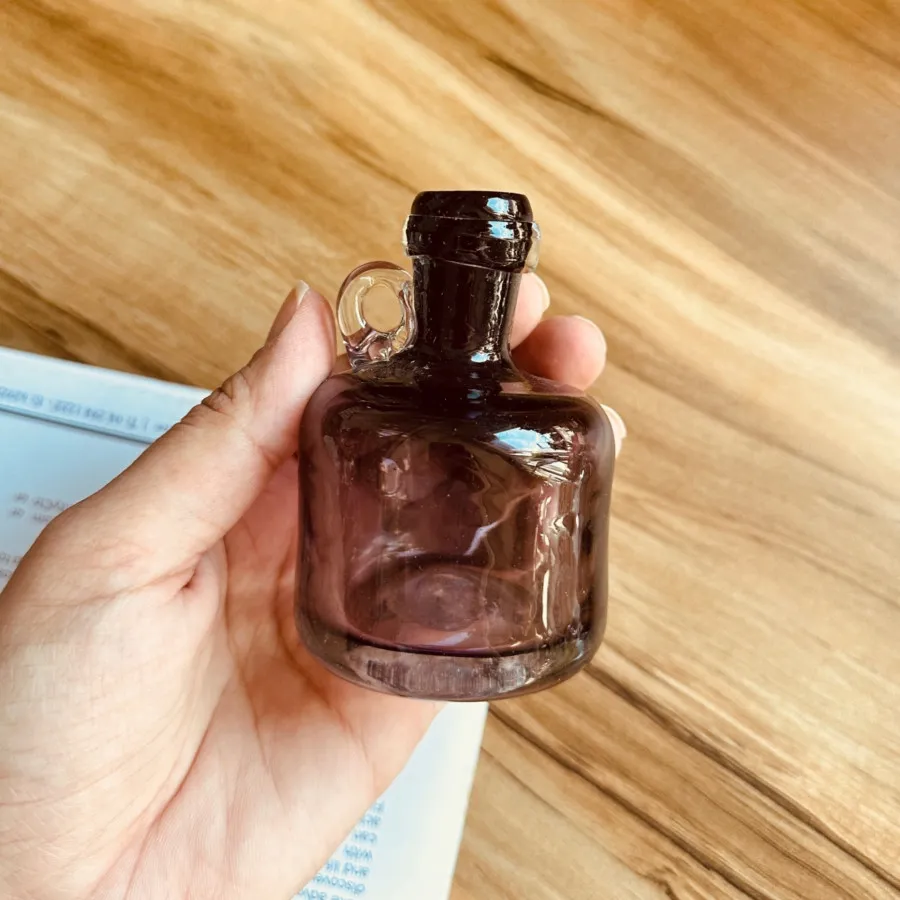 شیشه گلدان دکوری