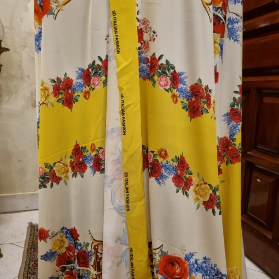 چادر سیلک ابریشم گلدار