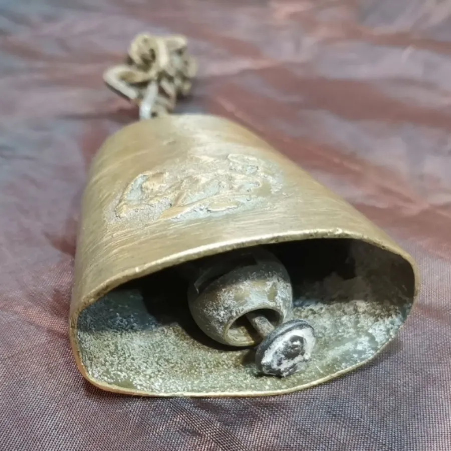 زنگوله برنجی آنتیک