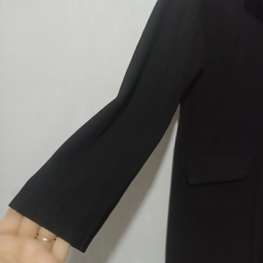 مانتو مشکی اداری
