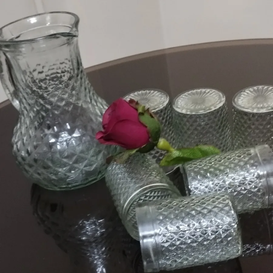 پارچ و لیوان نایاب خشتی