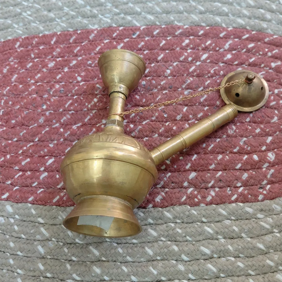 گلاب پاش برنجی آنتیک