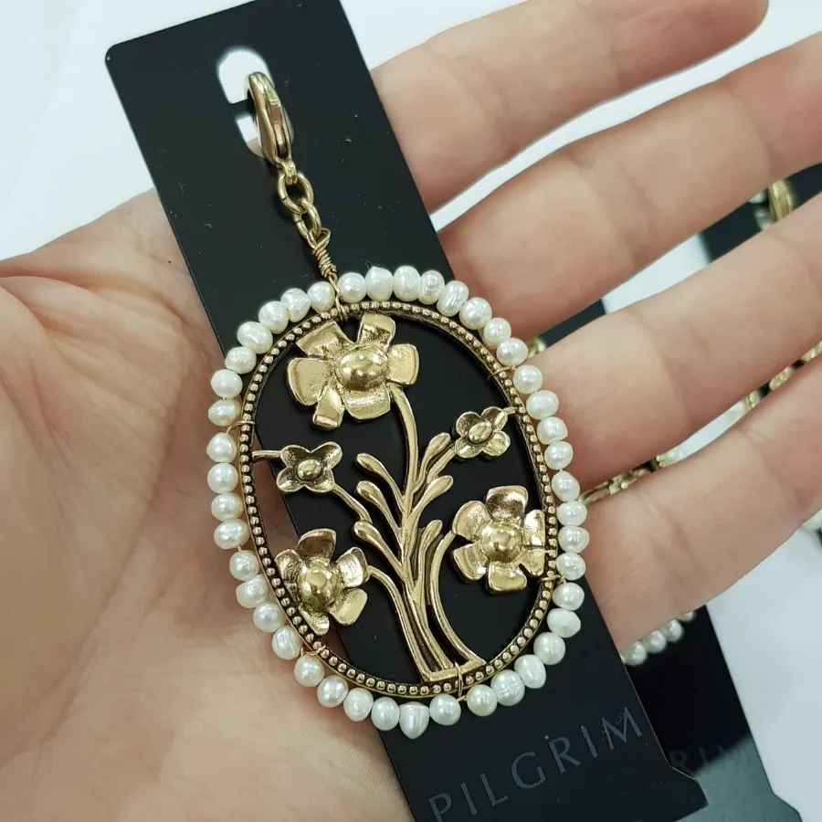 آویز مروارید آب شیرین اصل