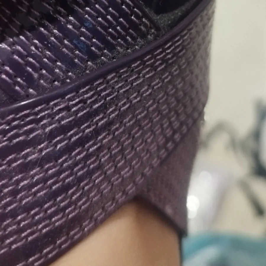 کفش ورنی بنفش