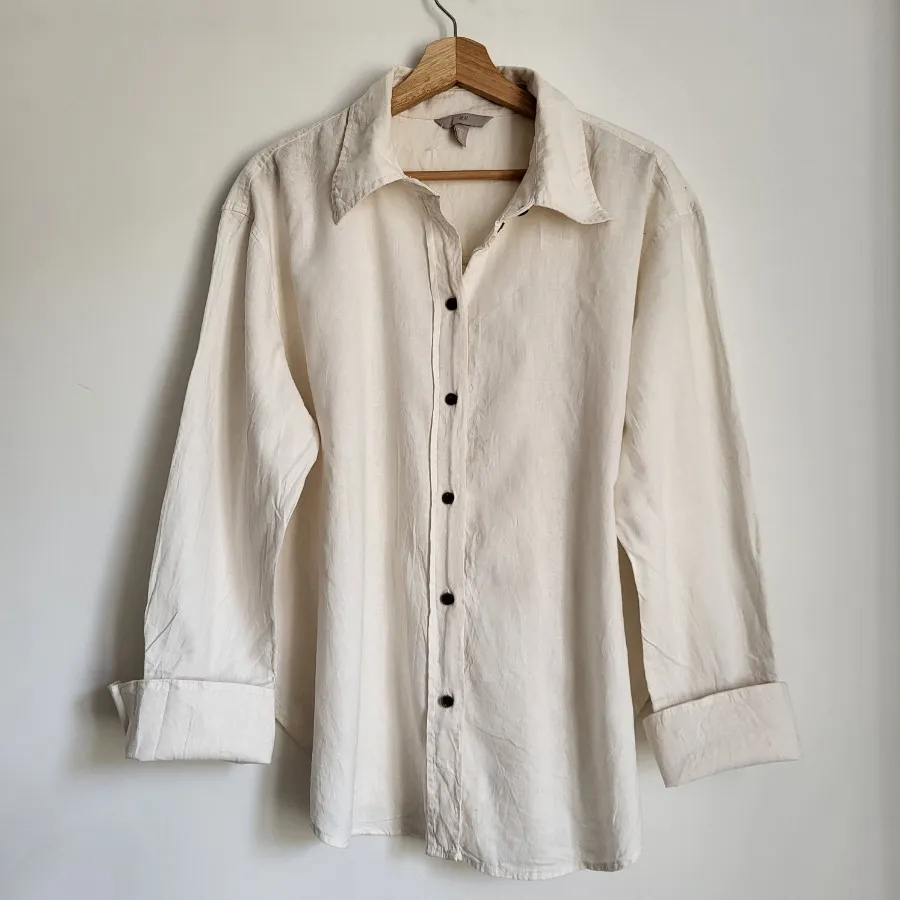شومیز لینن h&m