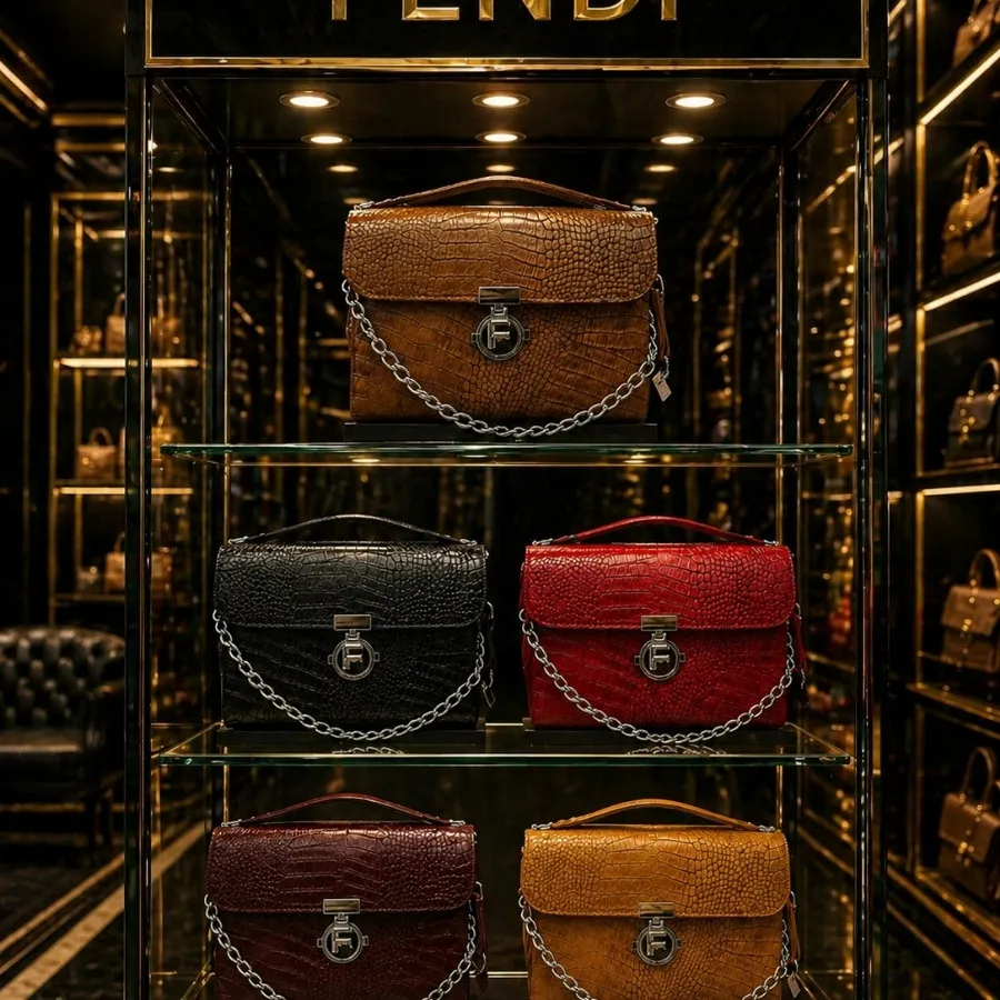 کیف دوشی چرم طبیعی