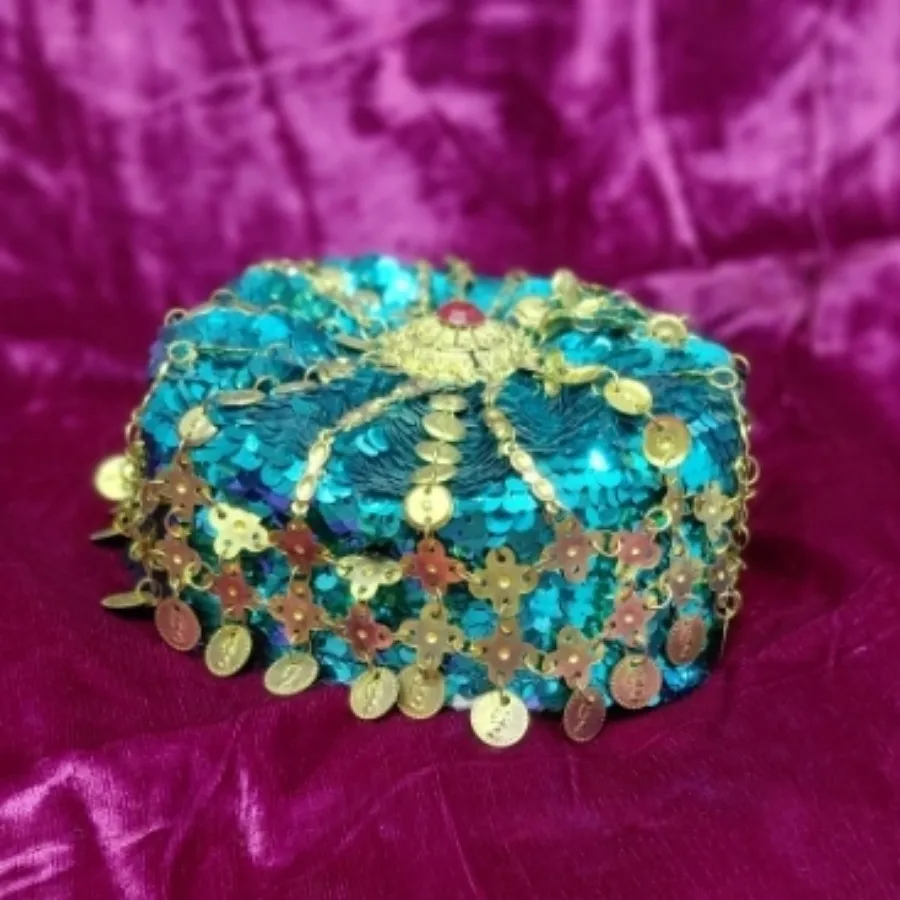 کلاه سنتی پولکی