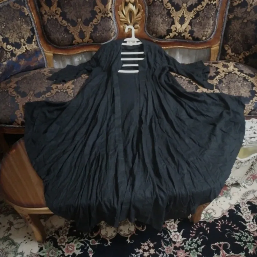 مانتو مشکی خاص