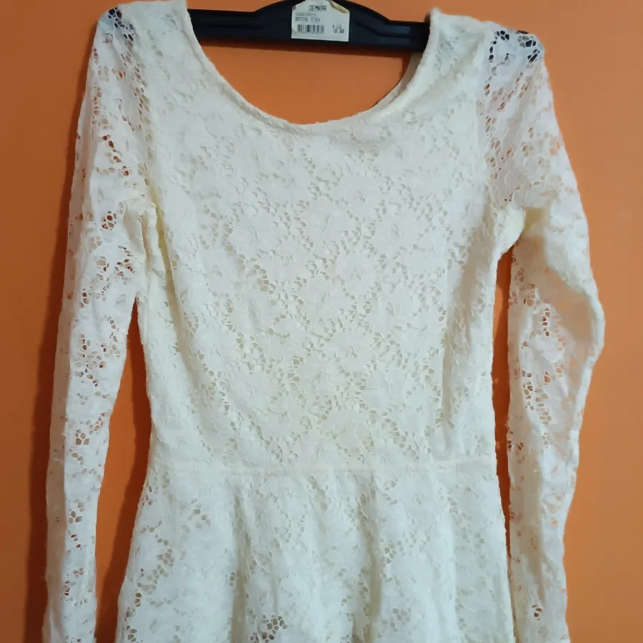 شومیز گیپور h&m و دامن