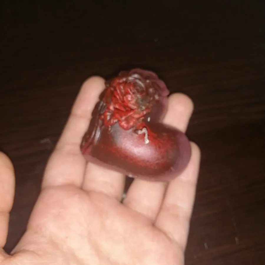 شمع مدل گل و قلب