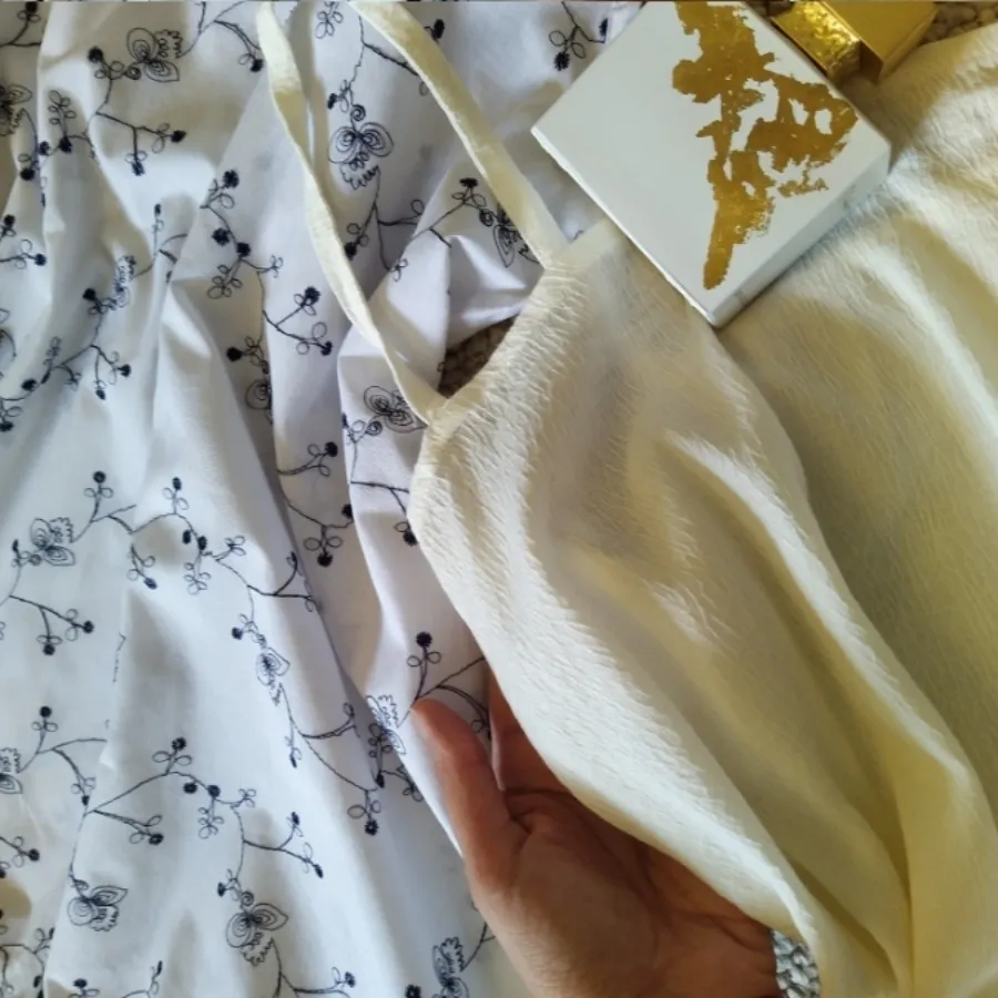 پیراهن دو لایه ساده پوش