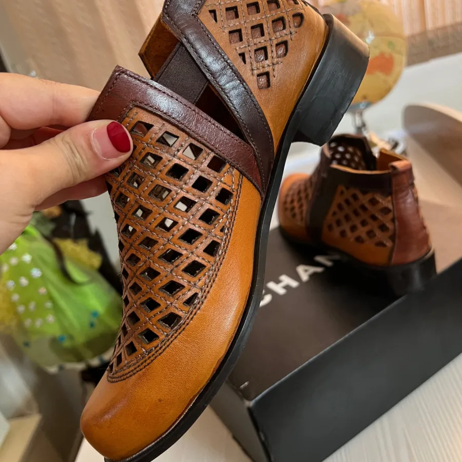 کفش چرم خارجی