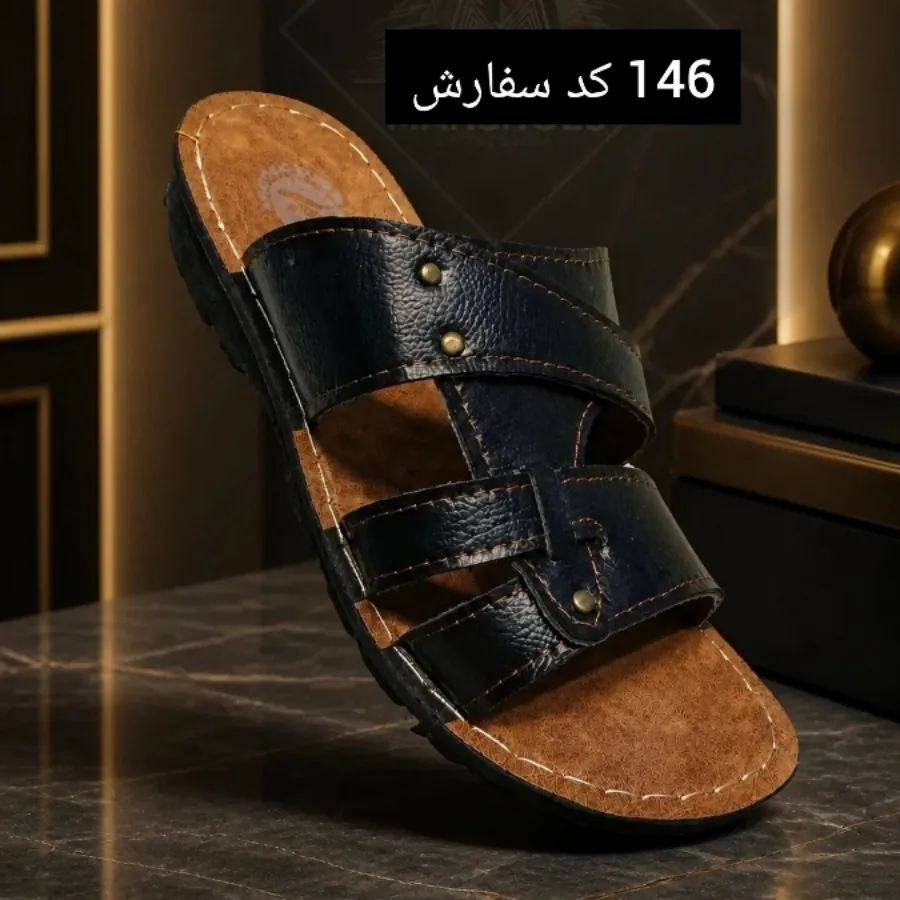 صندل مردانه چرم