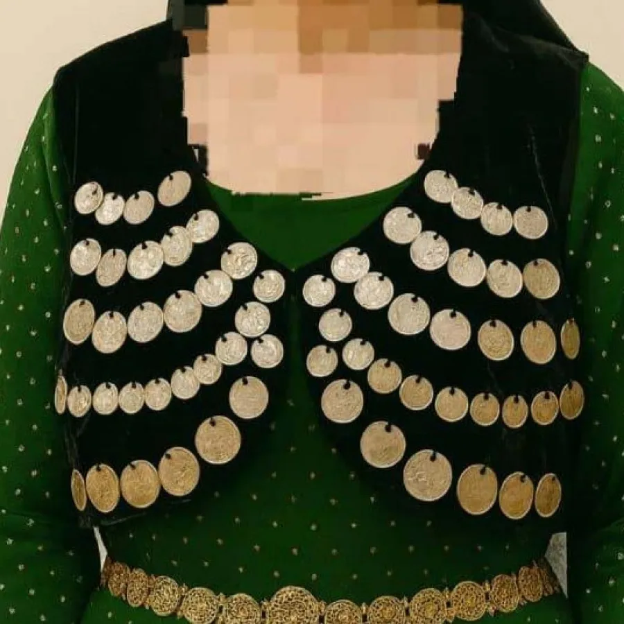 جلیقه سنتی سکه ای