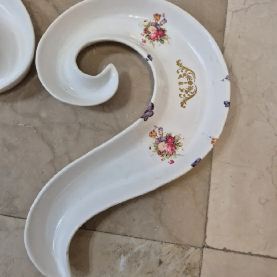 ظرف سرو حلزونی