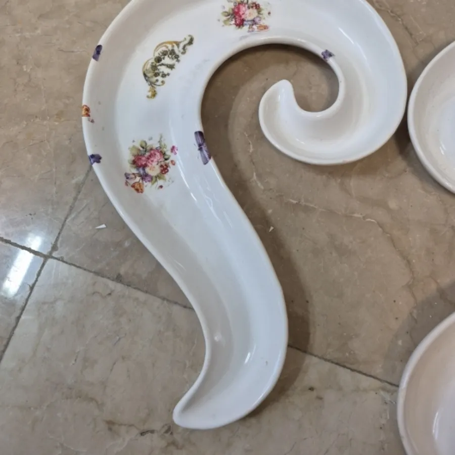 ظرف سرو حلزونی