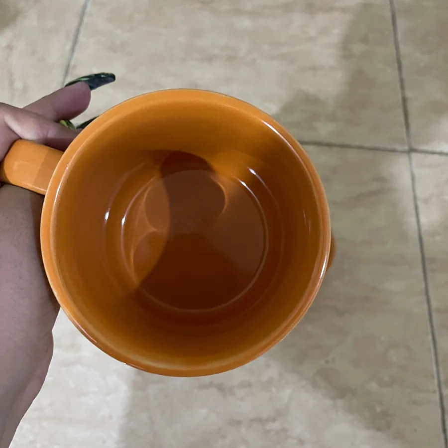 دوعدد ماگ نارنجی